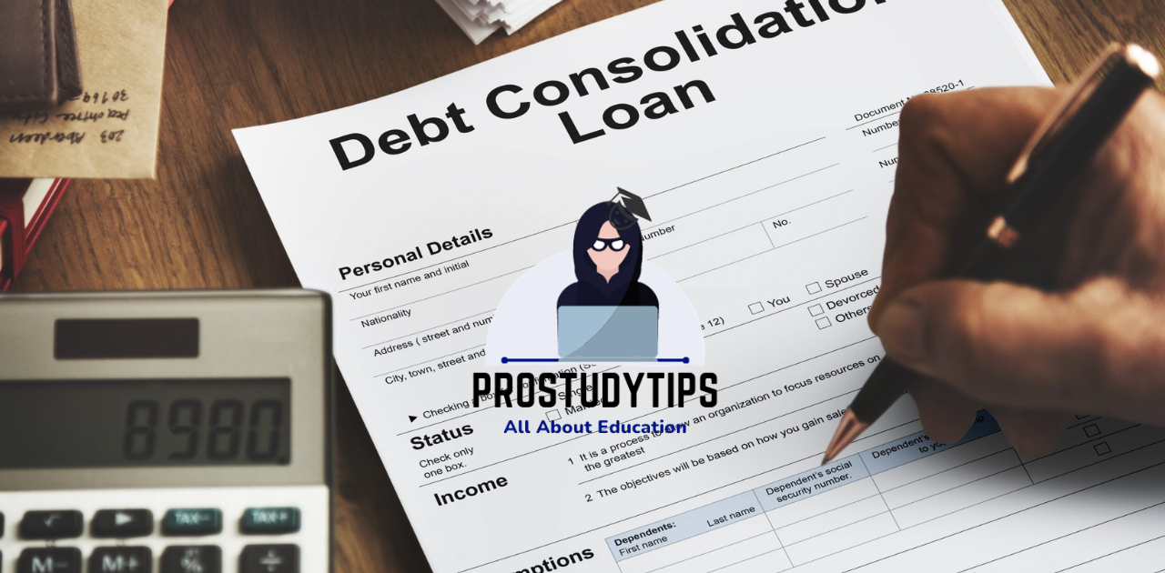 debt consolidation loan